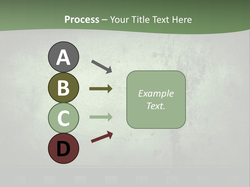 Empty Analog Background PowerPoint Template