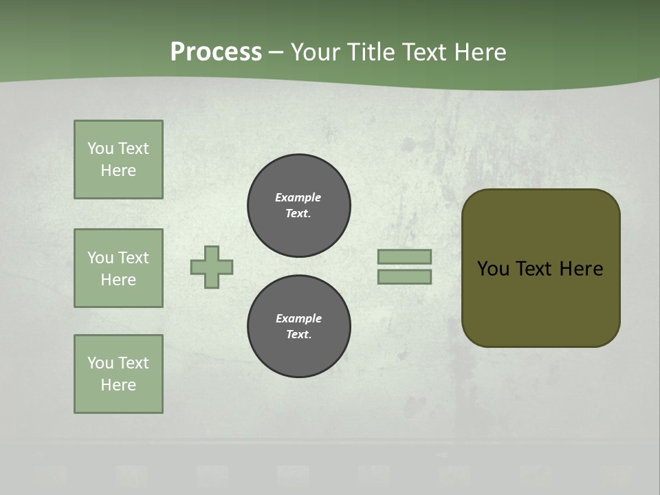 Empty Analog Background PowerPoint Template