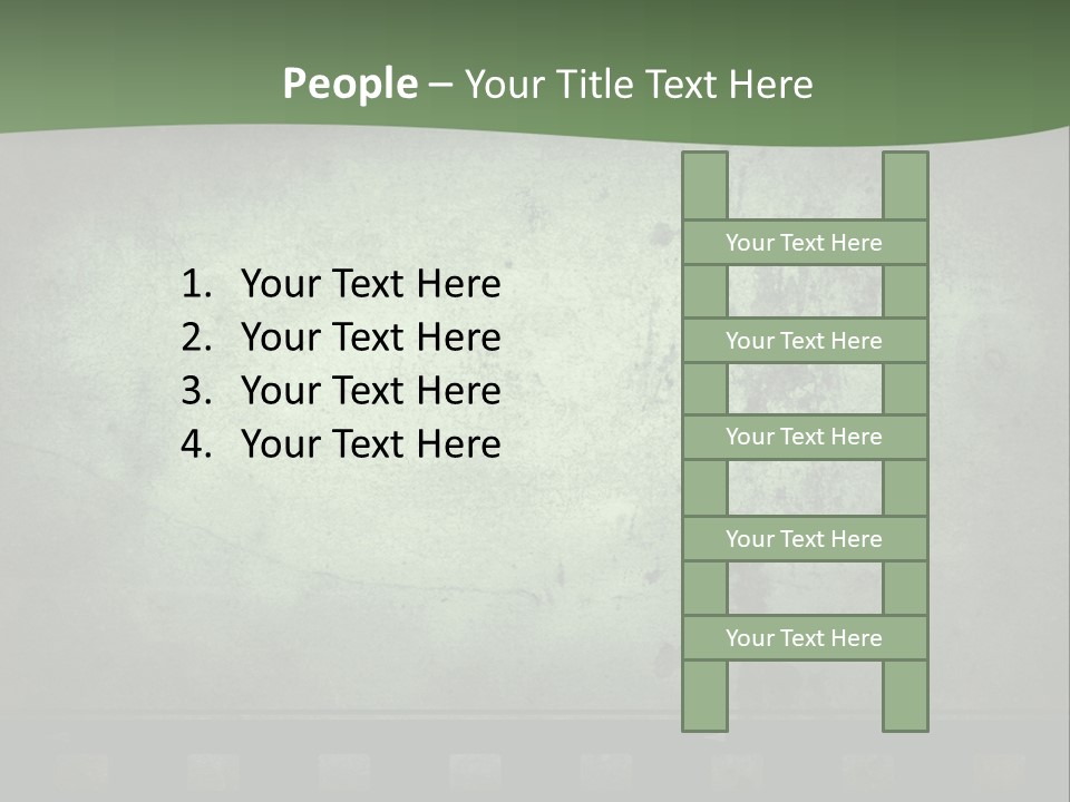 Empty Analog Background PowerPoint Template