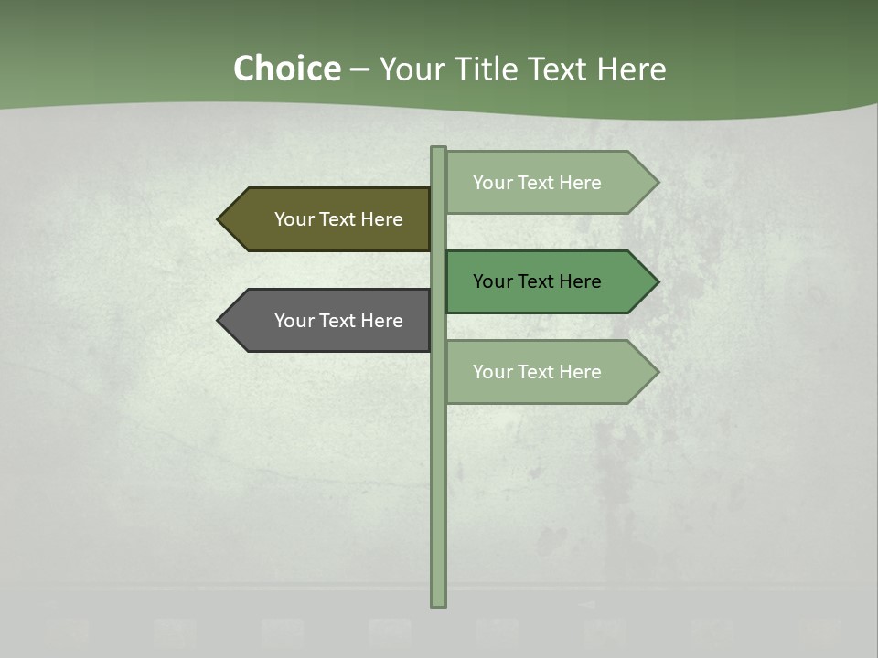 Empty Analog Background PowerPoint Template