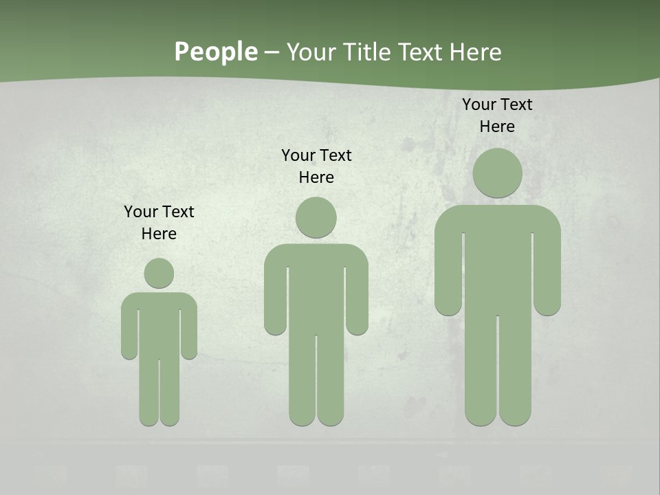 Empty Analog Background PowerPoint Template