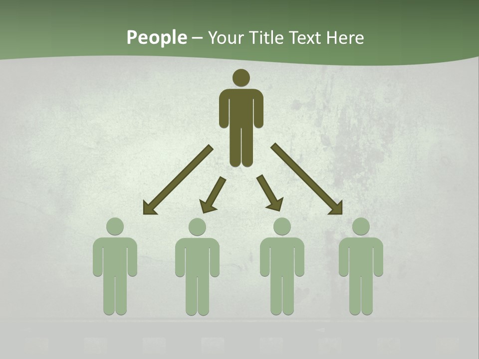 Empty Analog Background PowerPoint Template