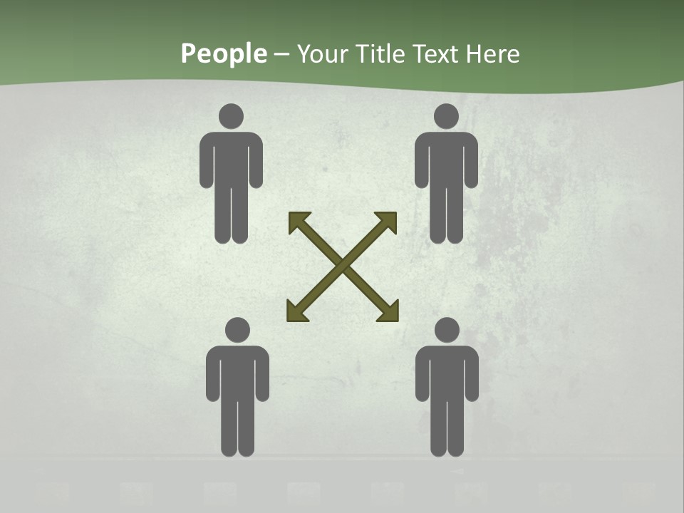 Empty Analog Background PowerPoint Template