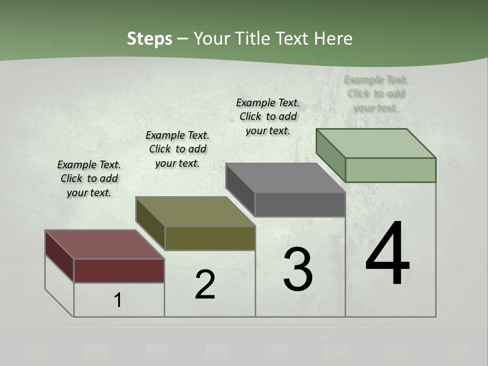 Empty Analog Background PowerPoint Template
