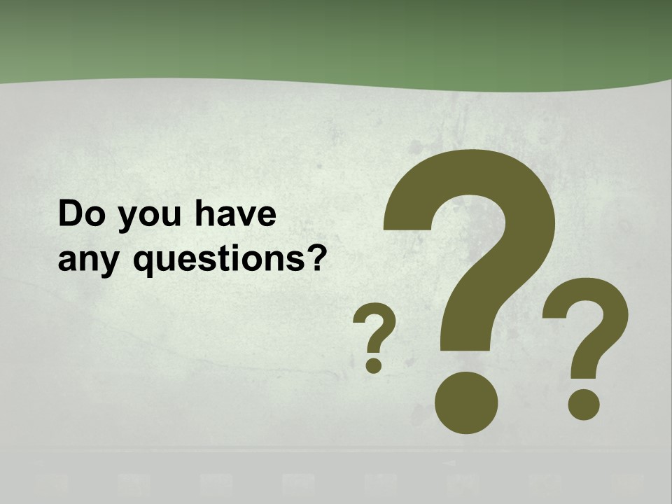 Empty Analog Background PowerPoint Template