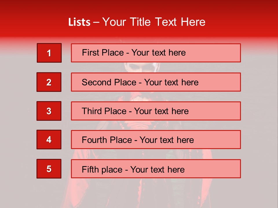 Night Body Attractive PowerPoint Template