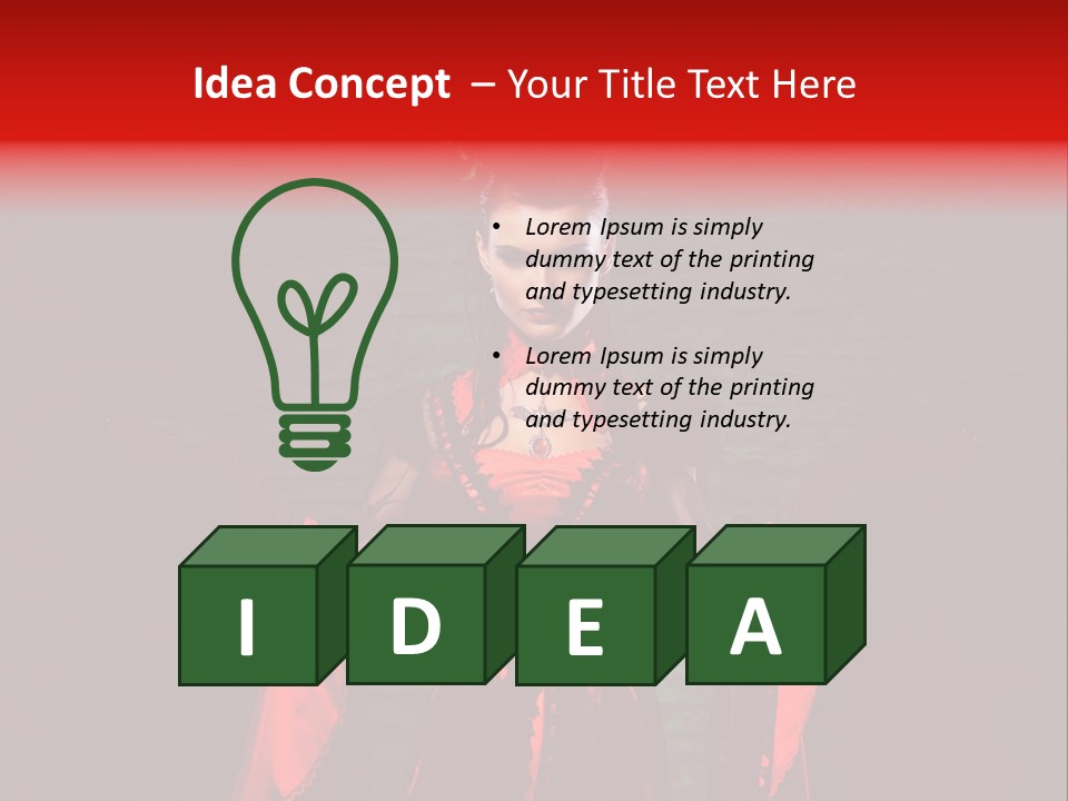 Night Body Attractive PowerPoint Template