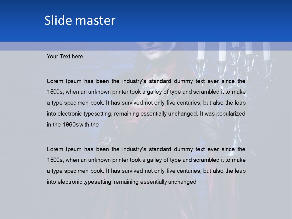 Magician Witchcraft Halloween PowerPoint Template