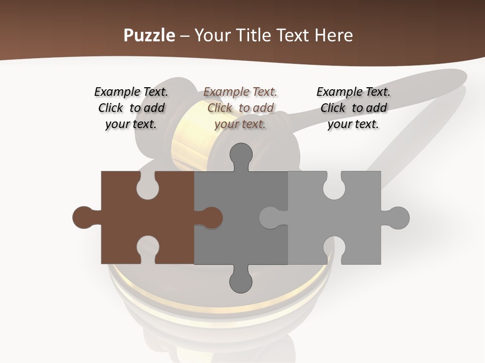 Versteigerung System Staatsanwalt PowerPoint Template
