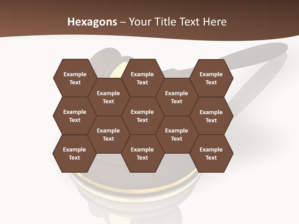 Versteigerung System Staatsanwalt PowerPoint Template