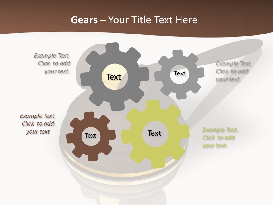 Versteigerung System Staatsanwalt PowerPoint Template