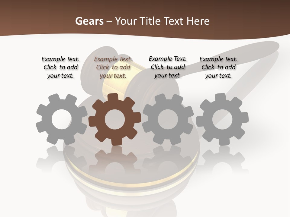 Versteigerung System Staatsanwalt PowerPoint Template