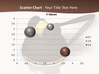 Versteigerung System Staatsanwalt PowerPoint Template