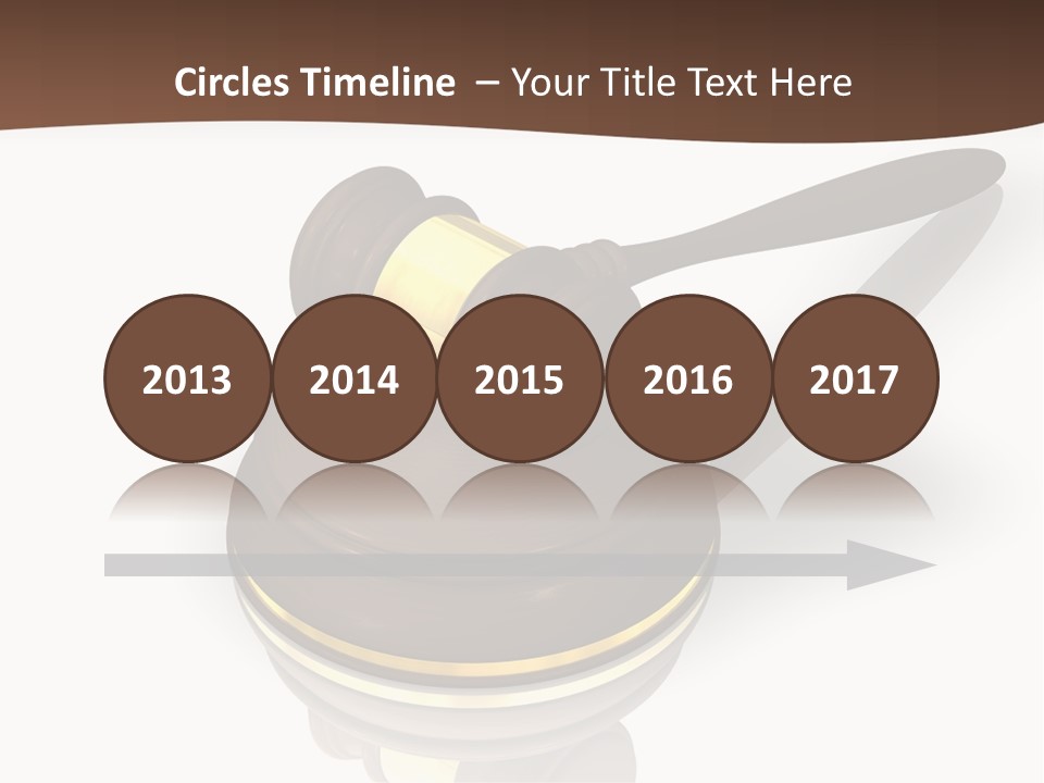 Versteigerung System Staatsanwalt PowerPoint Template