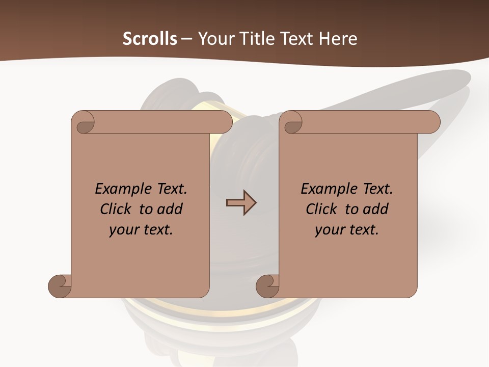 Versteigerung System Staatsanwalt PowerPoint Template