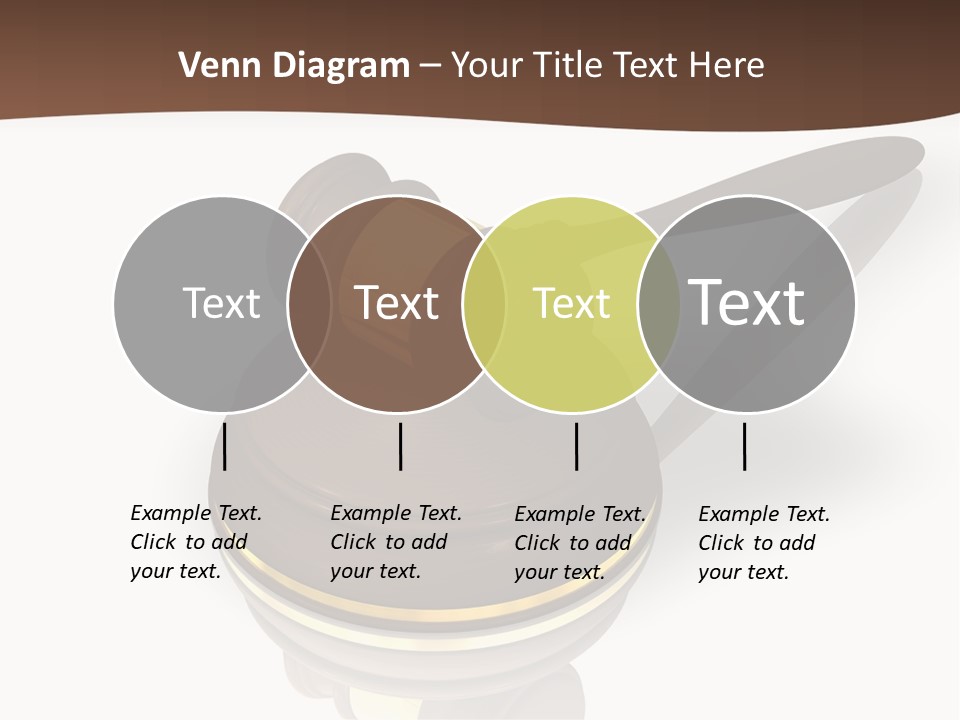 Versteigerung System Staatsanwalt PowerPoint Template