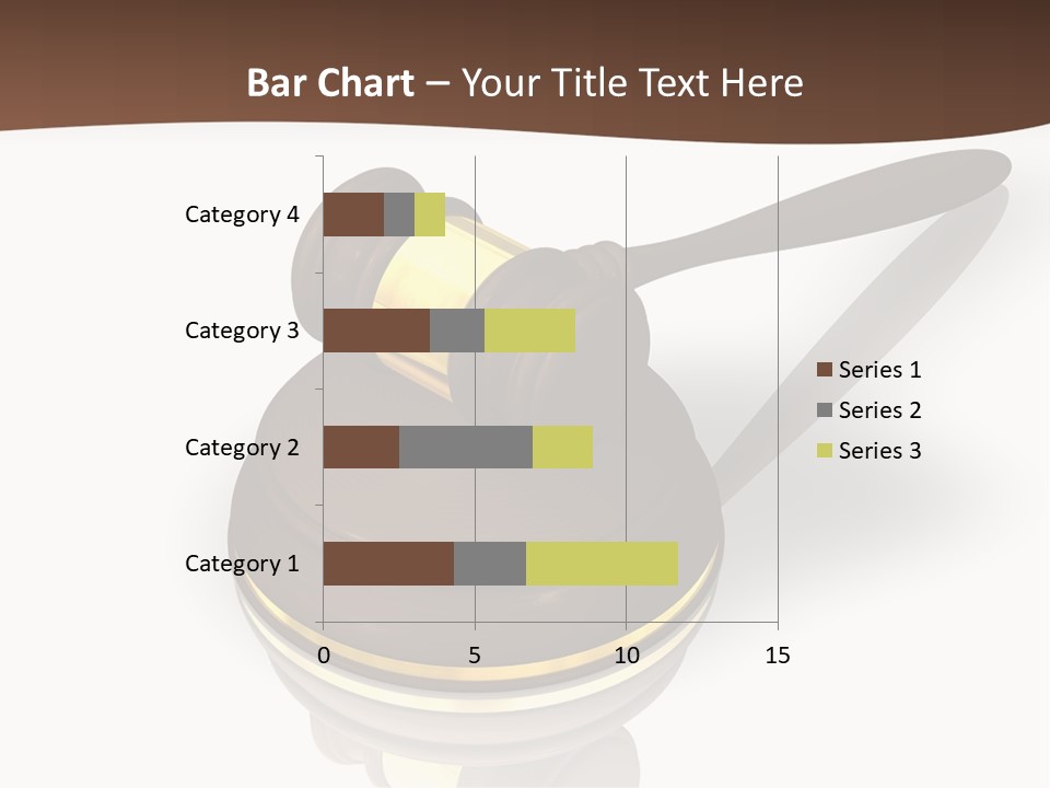 Versteigerung System Staatsanwalt PowerPoint Template