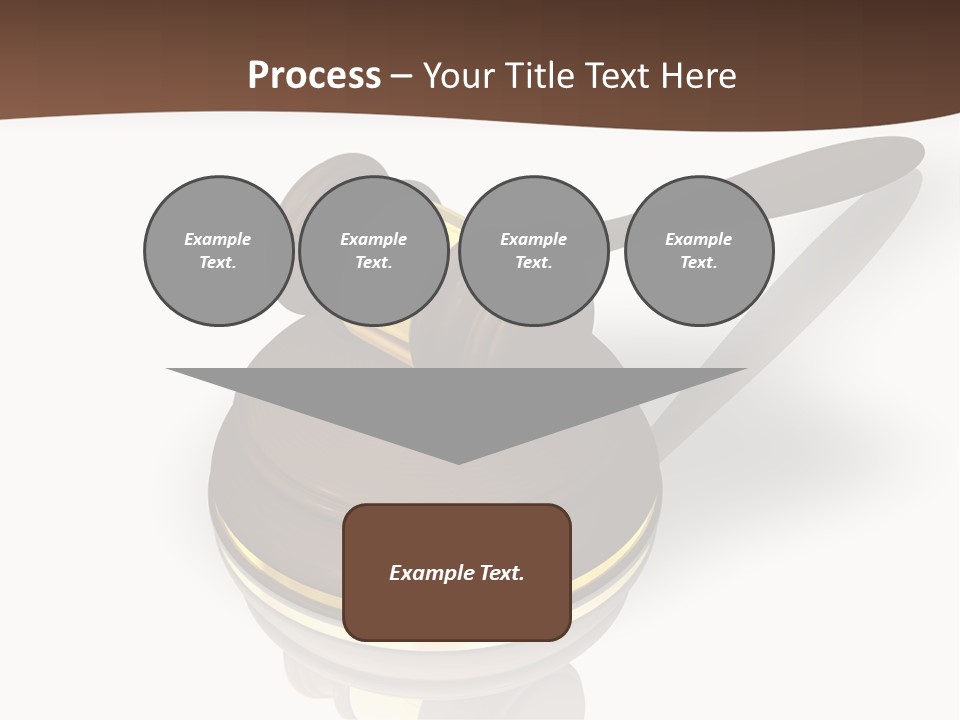 Versteigerung System Staatsanwalt PowerPoint Template