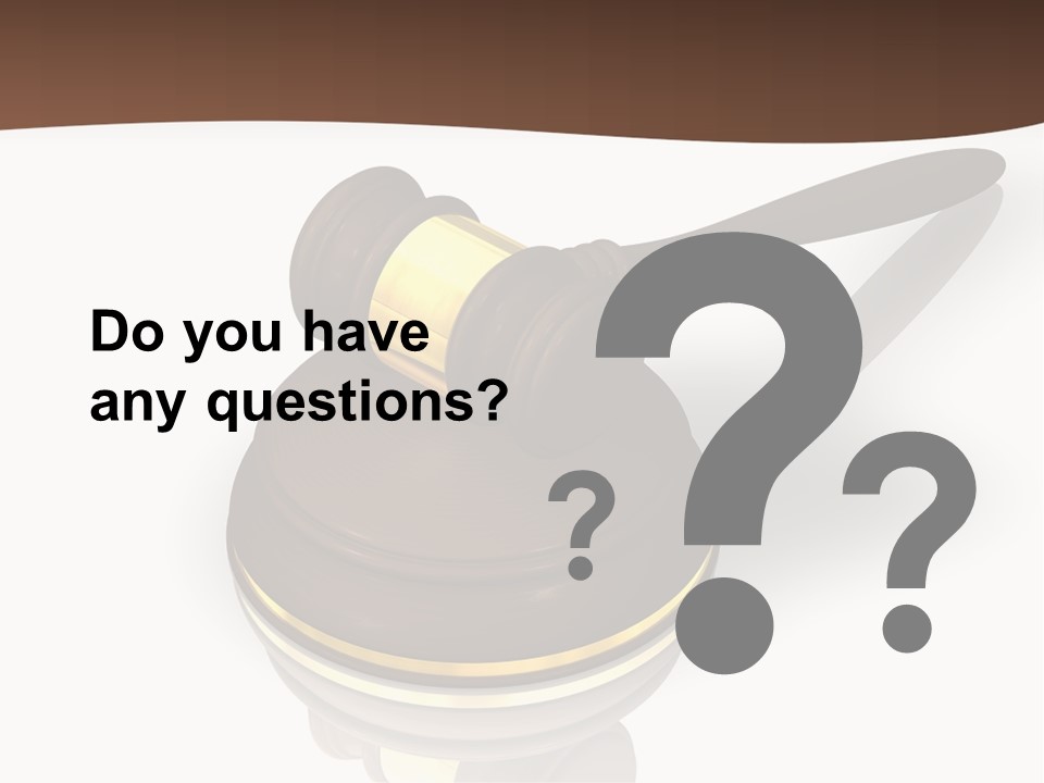 Versteigerung System Staatsanwalt PowerPoint Template