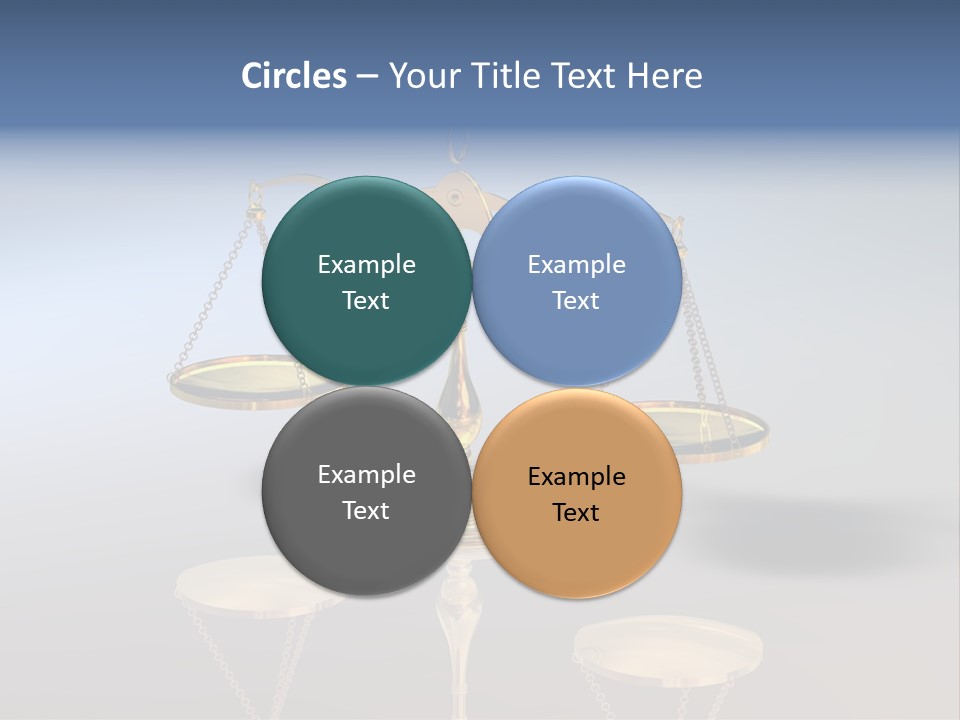 Wiegen Symbol Wert PowerPoint Template