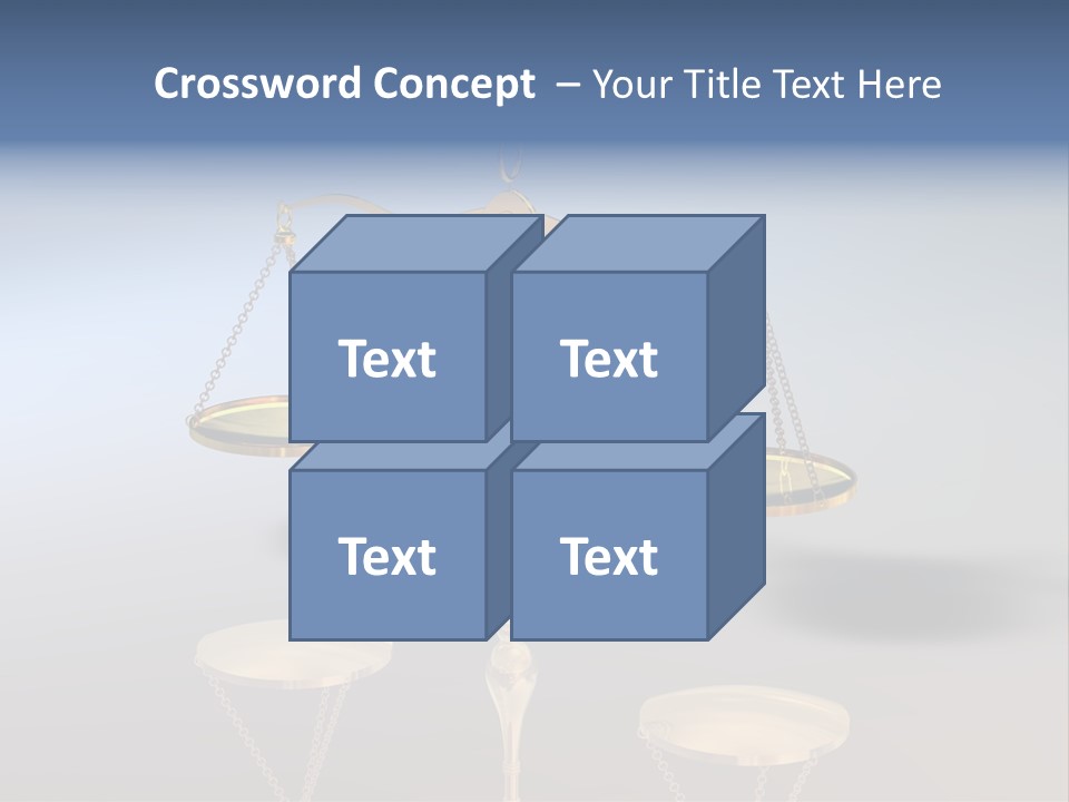 Wiegen Symbol Wert PowerPoint Template