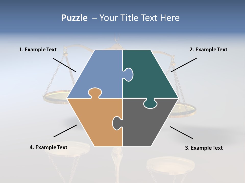 Wiegen Symbol Wert PowerPoint Template