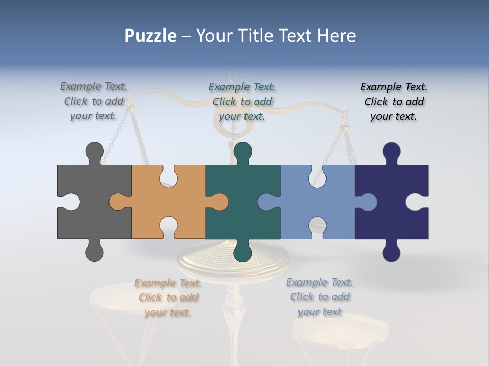 Wiegen Symbol Wert PowerPoint Template