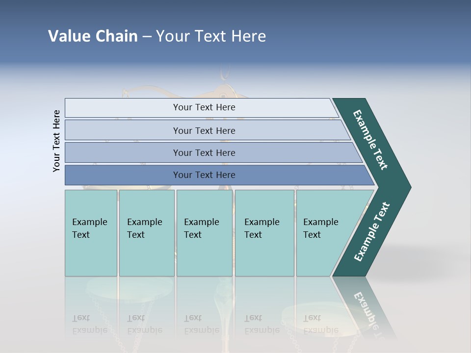 Wiegen Symbol Wert PowerPoint Template