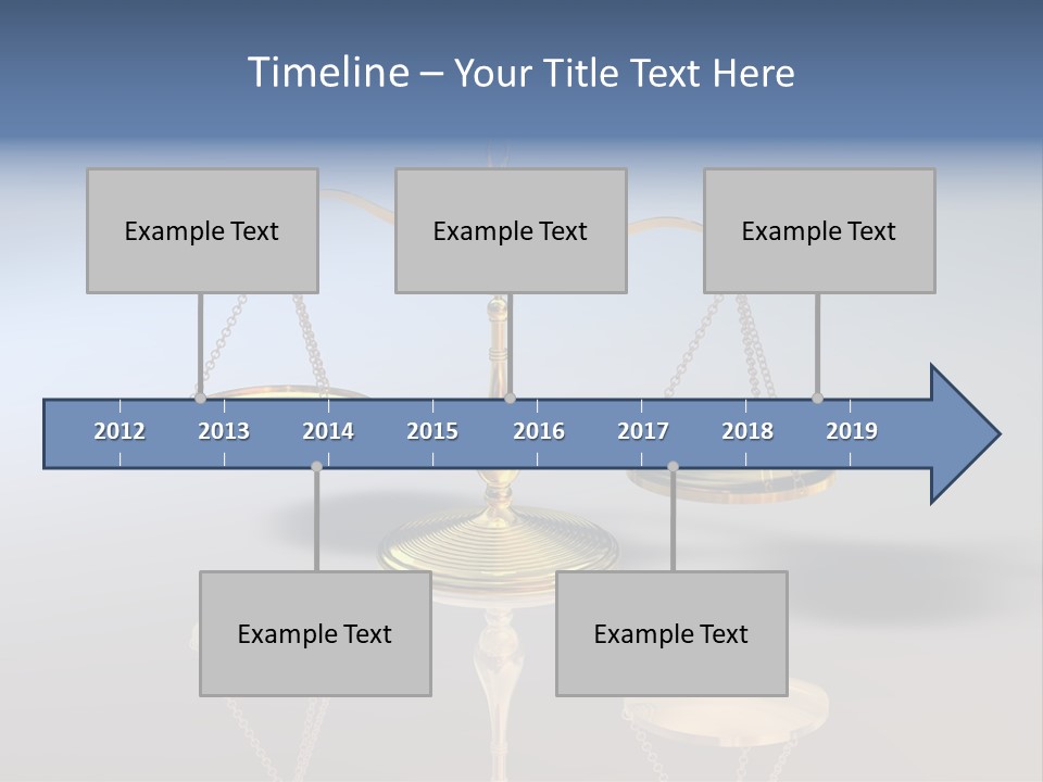 Wiegen Symbol Wert PowerPoint Template
