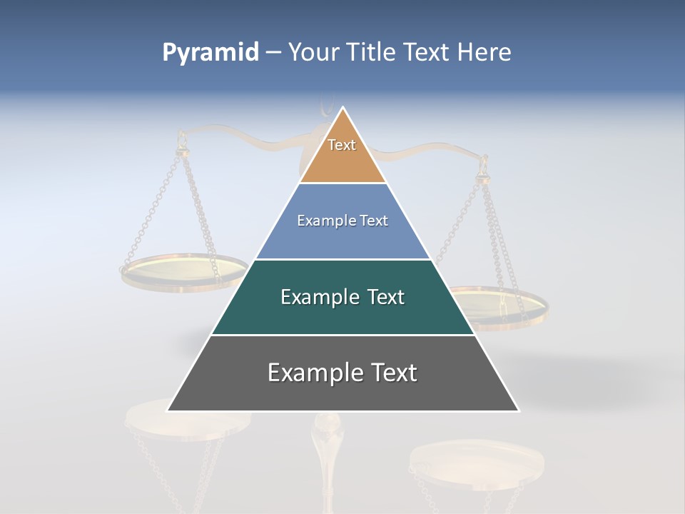 Wiegen Symbol Wert PowerPoint Template