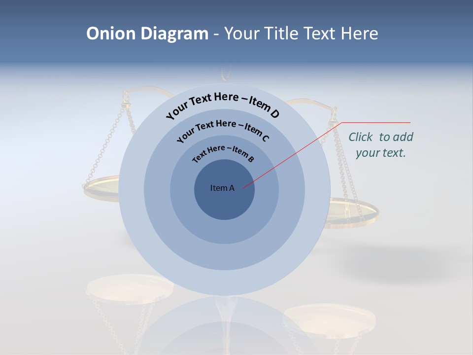 Wiegen Symbol Wert PowerPoint Template