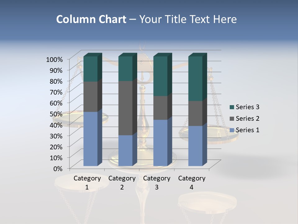 Wiegen Symbol Wert PowerPoint Template