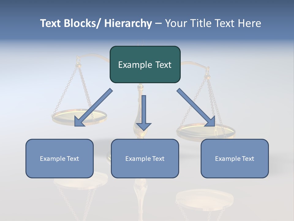 Wiegen Symbol Wert PowerPoint Template