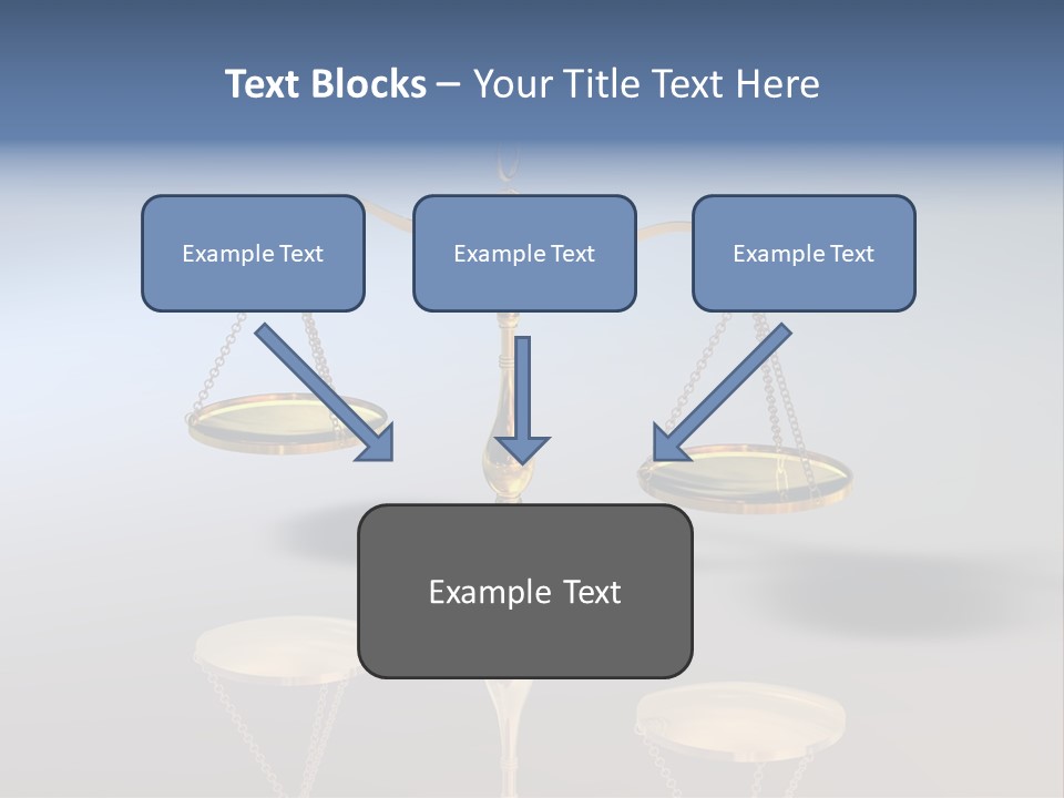 Wiegen Symbol Wert PowerPoint Template