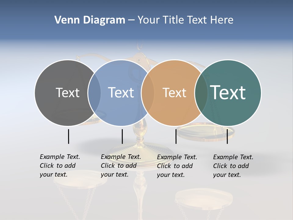 Wiegen Symbol Wert PowerPoint Template