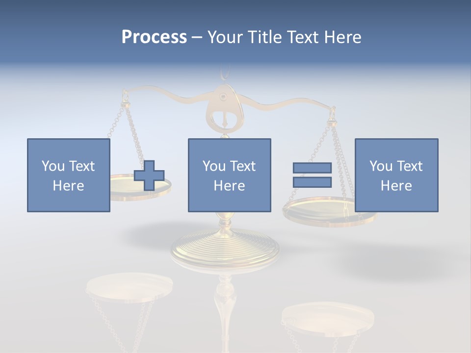 Wiegen Symbol Wert PowerPoint Template