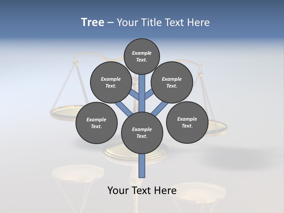 Wiegen Symbol Wert PowerPoint Template