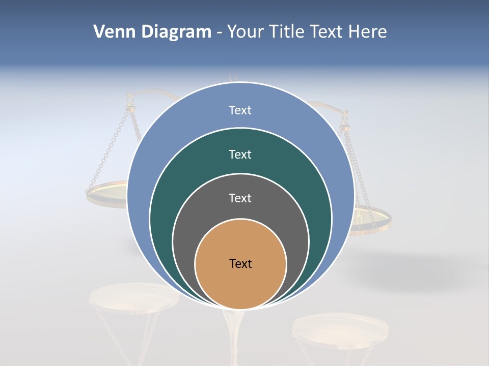 Wiegen Symbol Wert PowerPoint Template