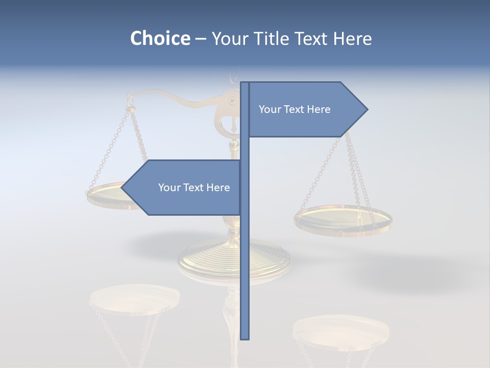 Wiegen Symbol Wert PowerPoint Template