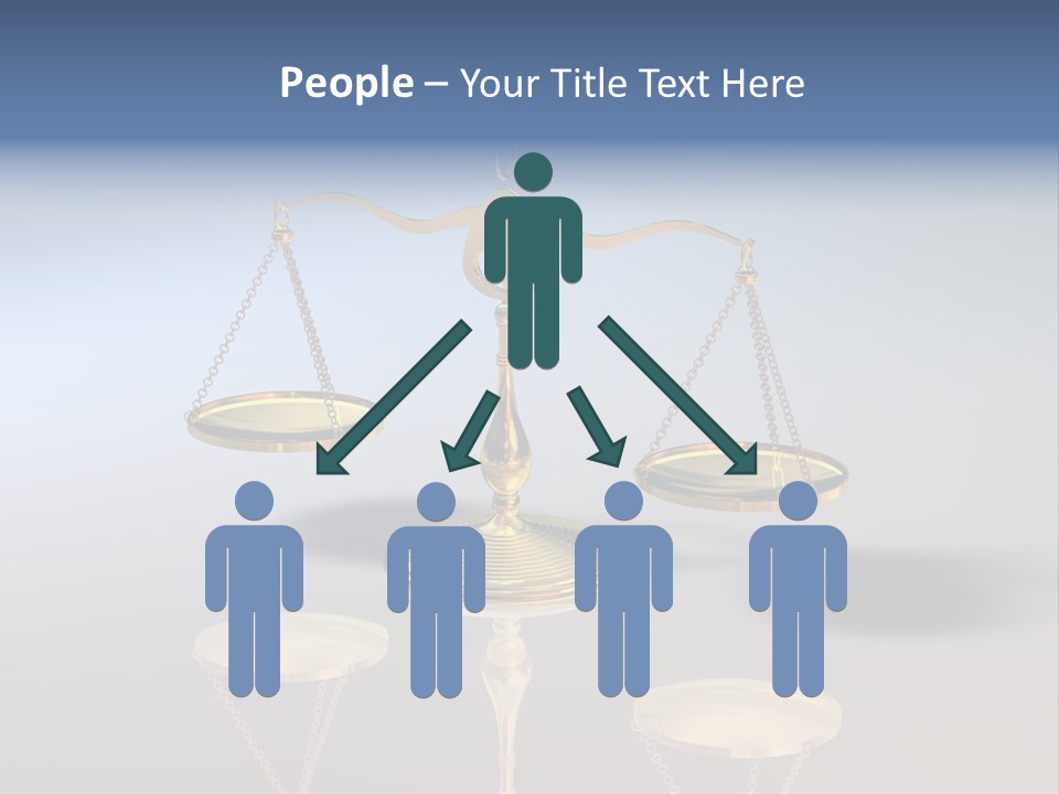 Wiegen Symbol Wert PowerPoint Template