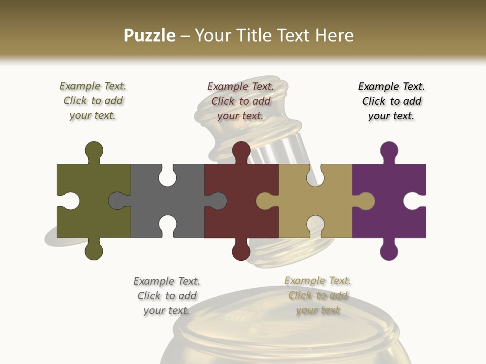 System Auktion Verteidiger PowerPoint Template