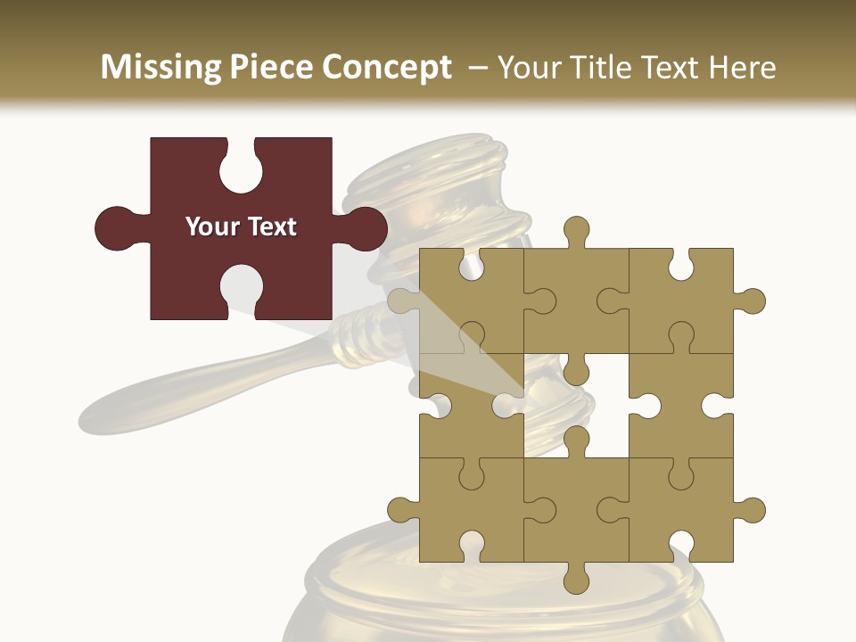 System Auktion Verteidiger PowerPoint Template