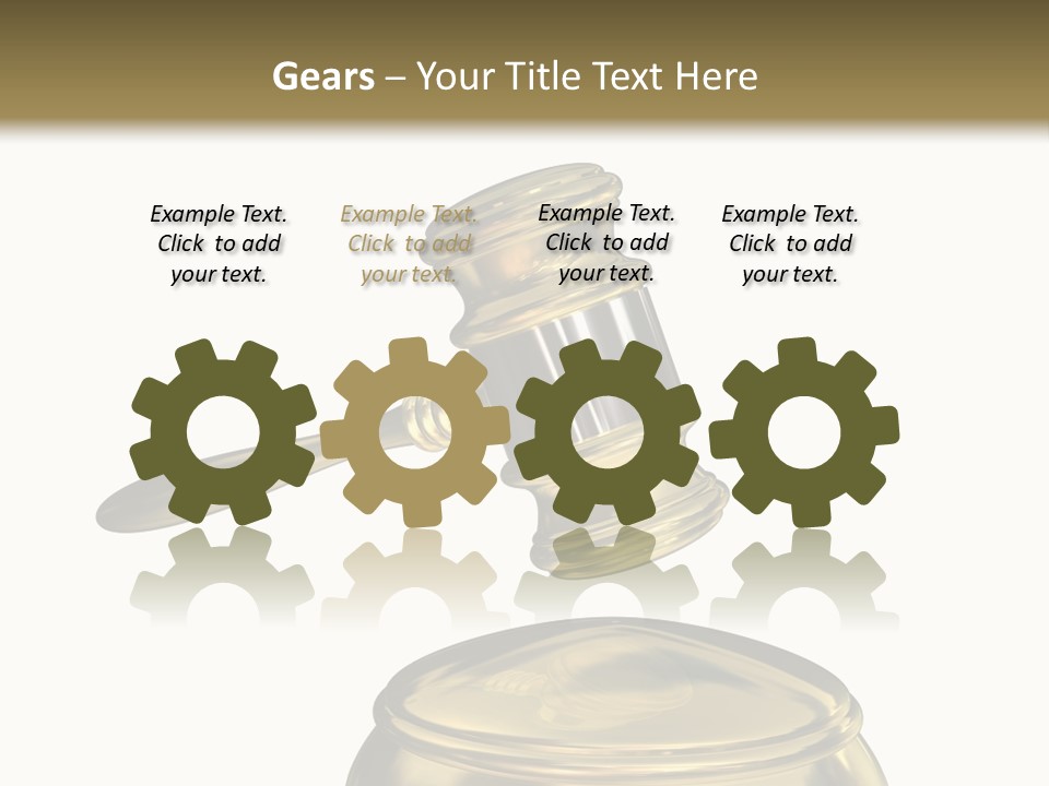 System Auktion Verteidiger PowerPoint Template