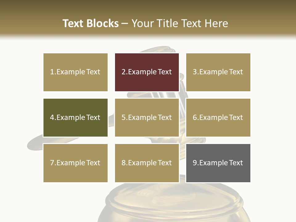 System Auktion Verteidiger PowerPoint Template