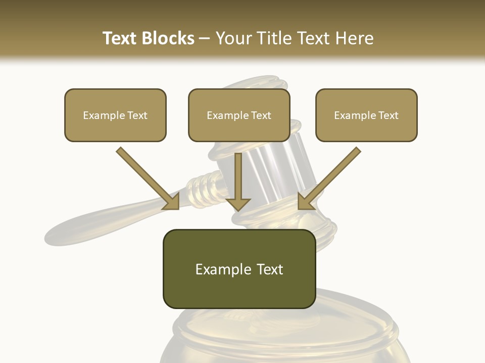 System Auktion Verteidiger PowerPoint Template