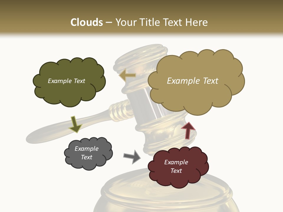 System Auktion Verteidiger PowerPoint Template