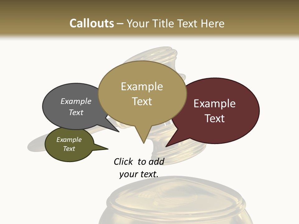System Auktion Verteidiger PowerPoint Template