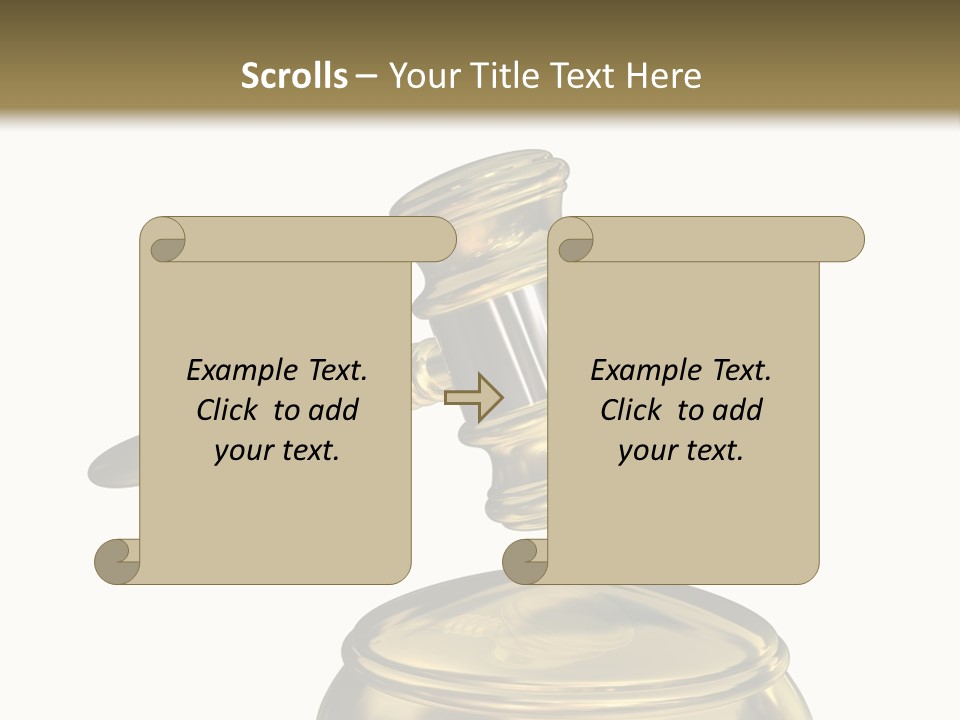 System Auktion Verteidiger PowerPoint Template