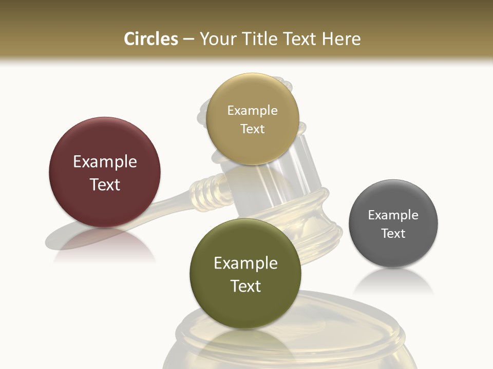 System Auktion Verteidiger PowerPoint Template