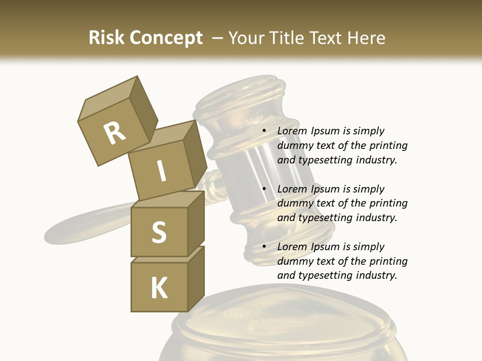 System Auktion Verteidiger PowerPoint Template